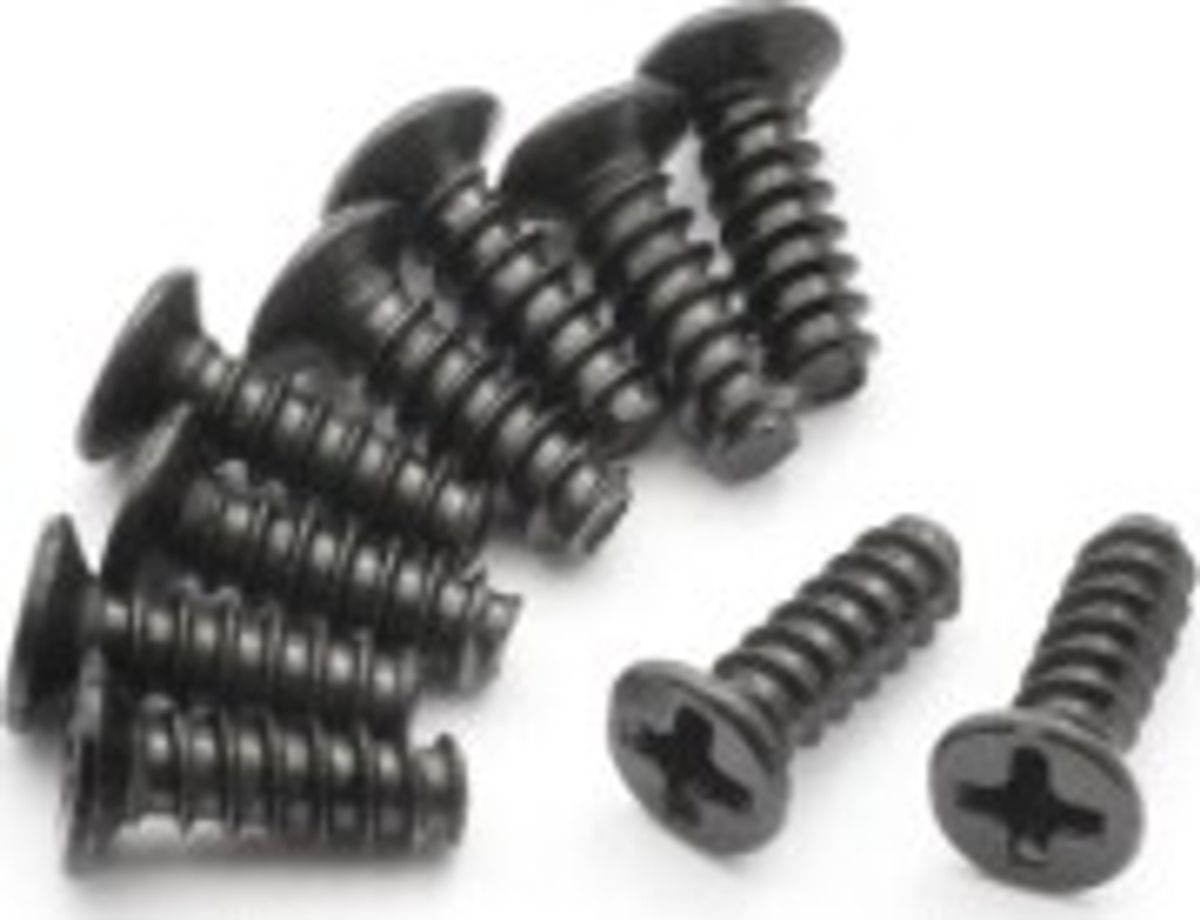 Countersunk Head Screw 2.6×8kbho - 534752 - Blackzon