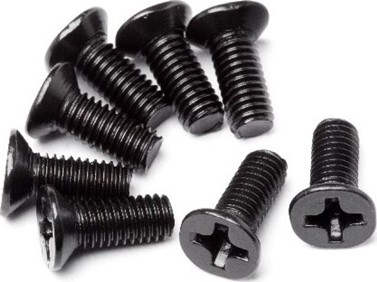 Countersunk Screw M3x8 (8pcs) - Mv25045 - Maverick Rc