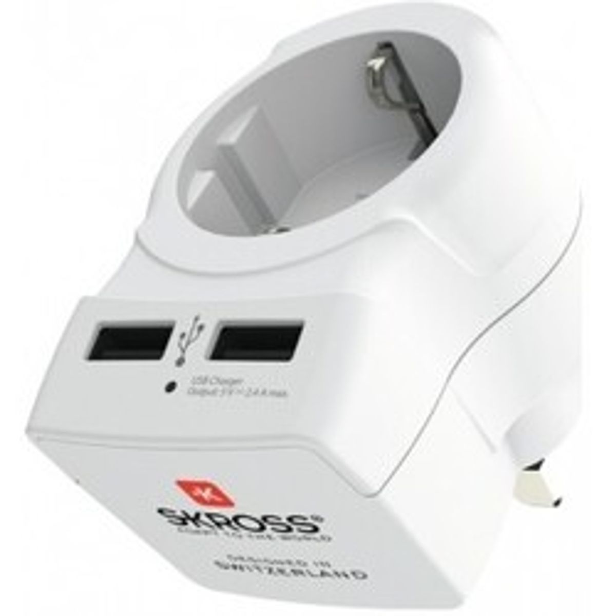 Country Adapter - Europe to UK, USB - Adaptor