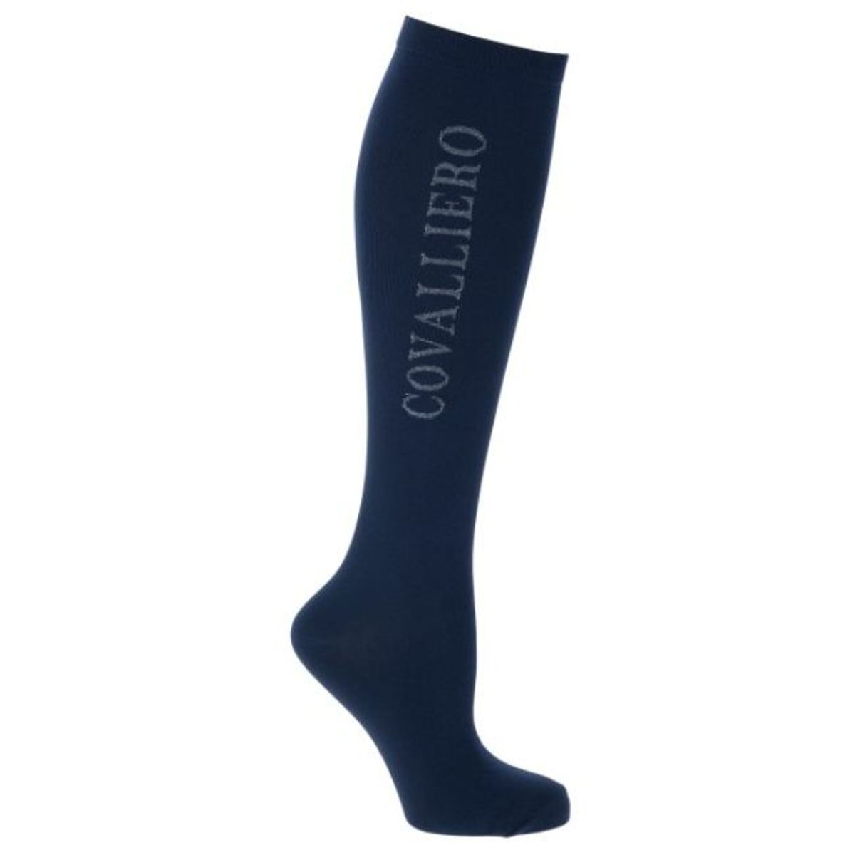 Covalliero Strømpe | Navy/Silver