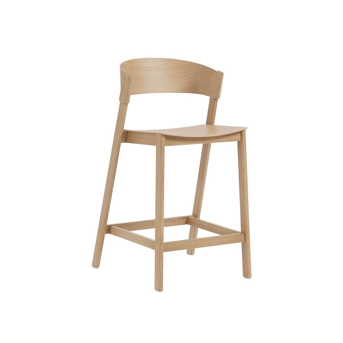 Cover Counter Stool, oak fra Muuto