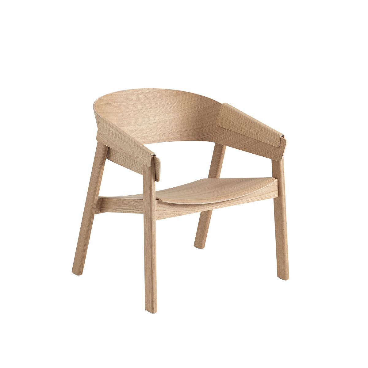 Cover Lounge Chair, oak fra Muuto