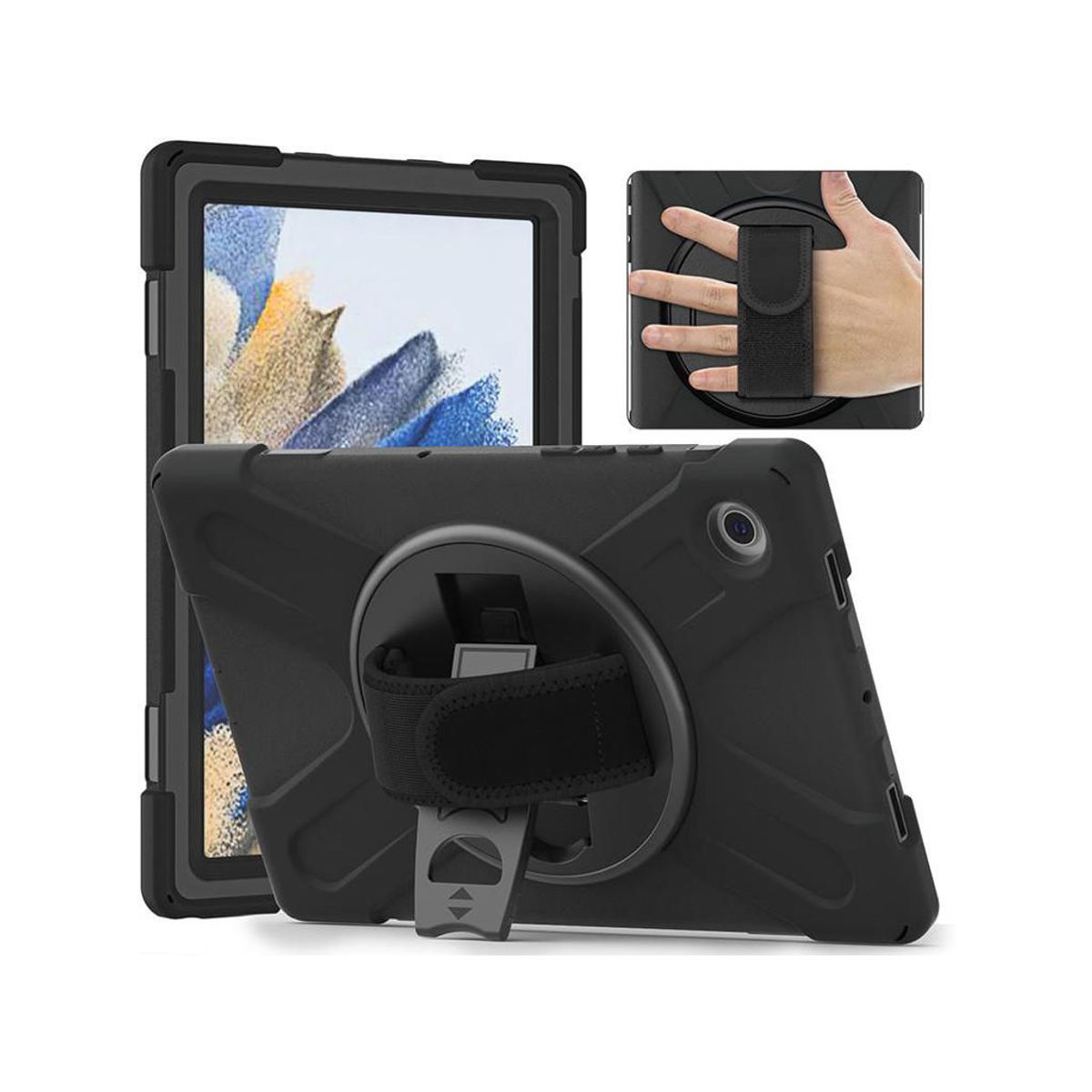 Cover til Samsung Galaxy Tab A8 10,5" Sort