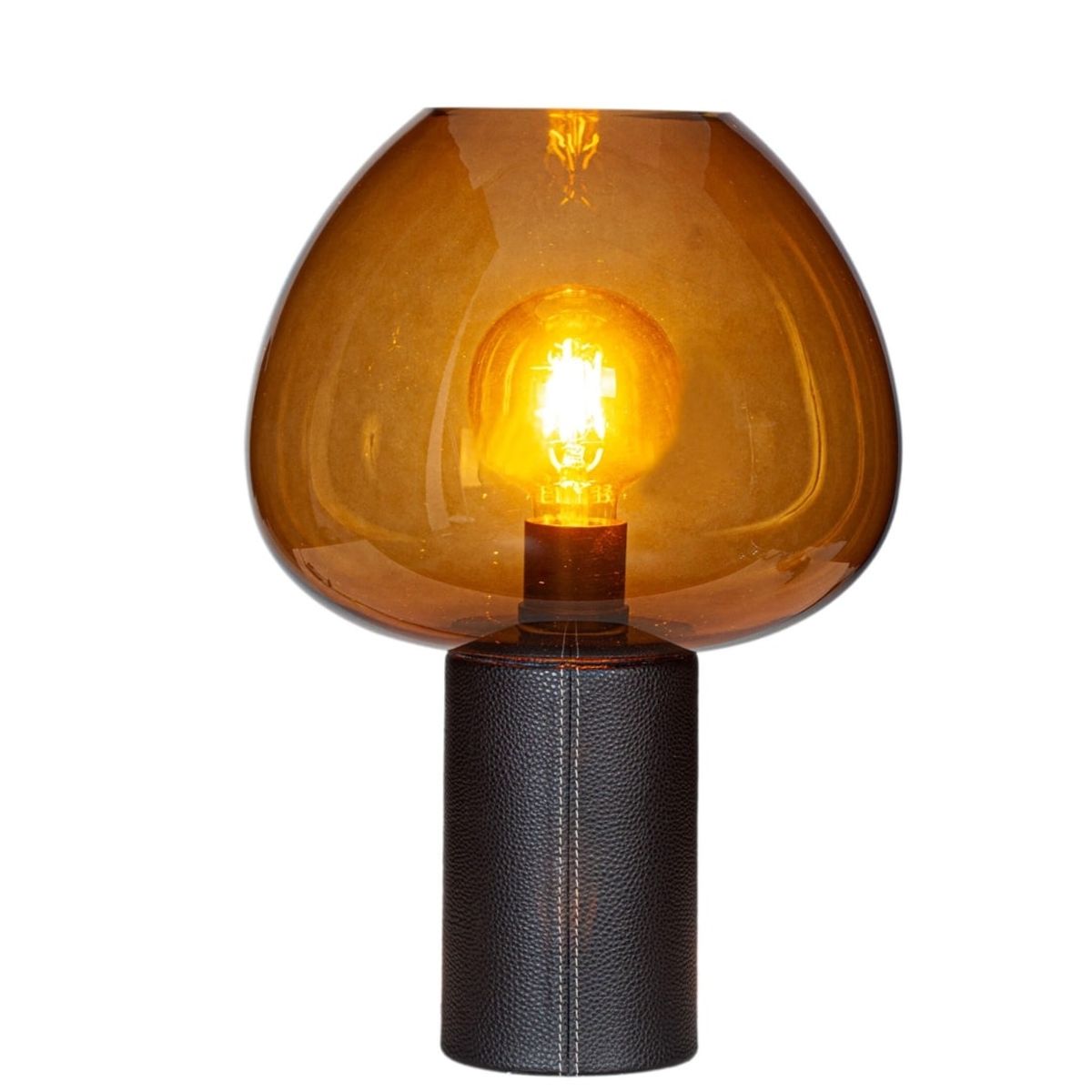 Cozy Bordlampe Sort/Brandy - By Rydens