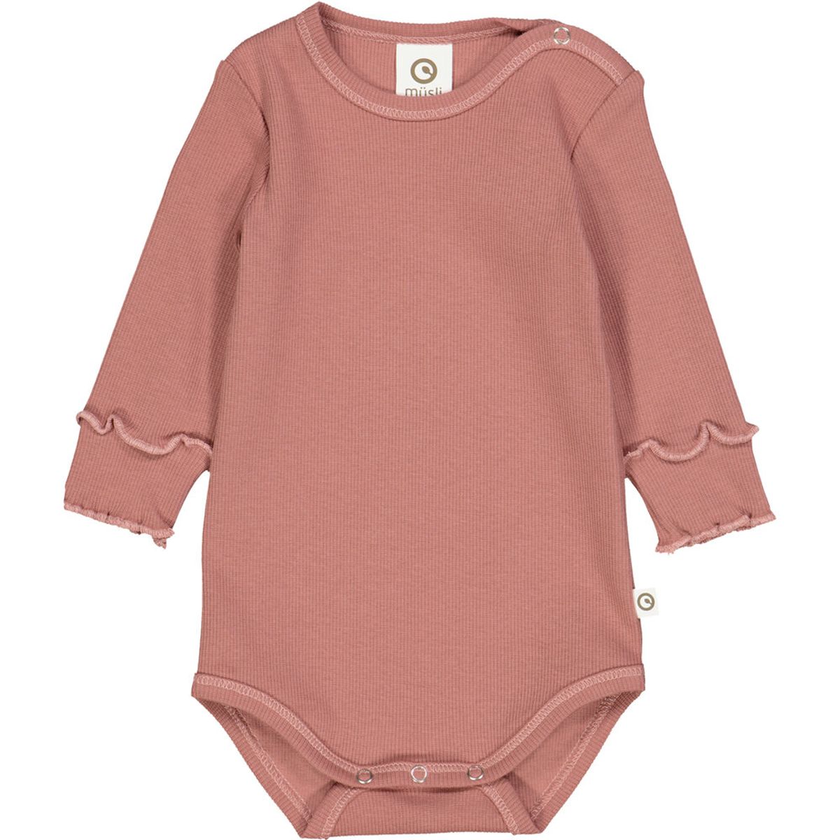 Cozy me rib body med flæser - Daydream - 98