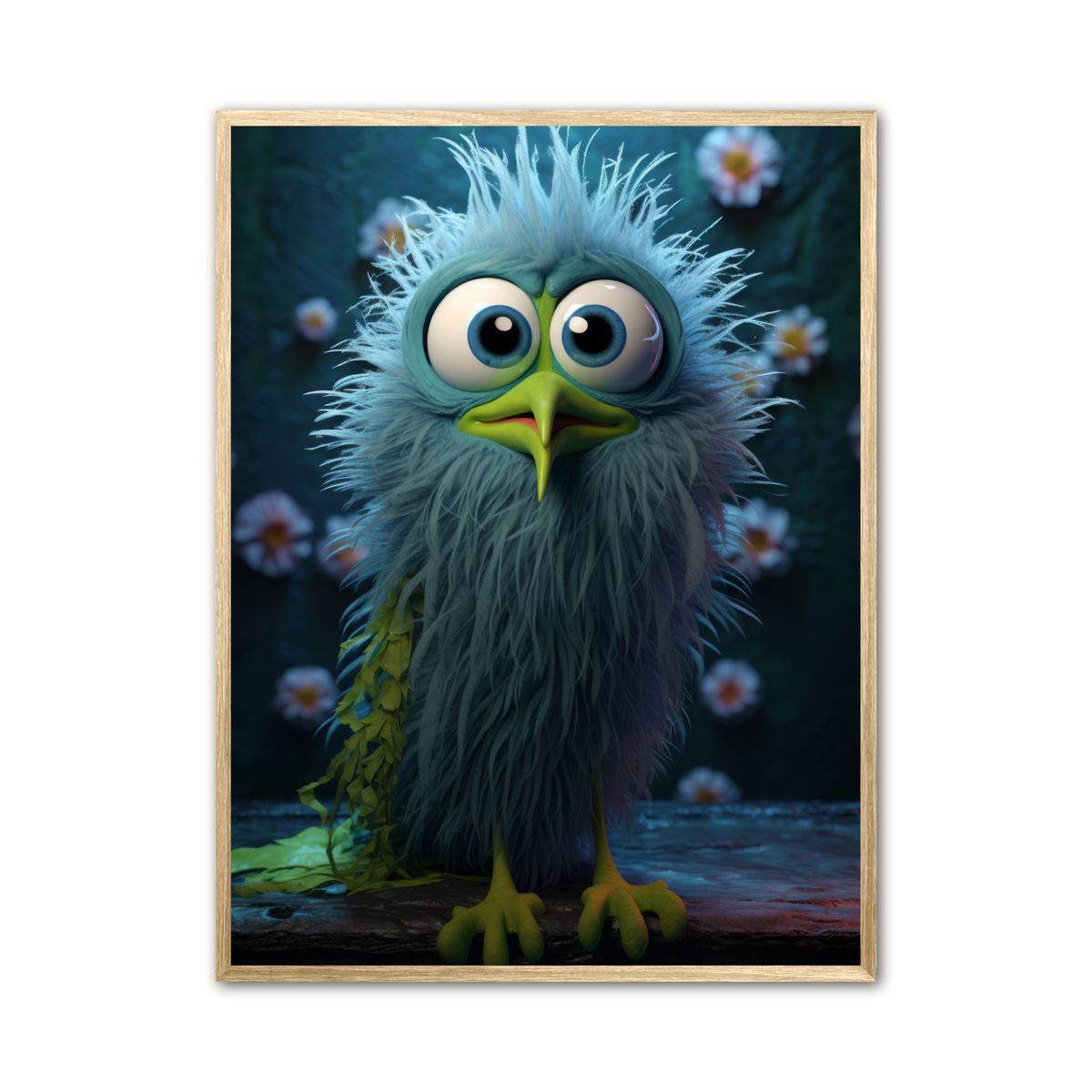 Cozysprite - Fantasivsen plakat 30 x 40 cm