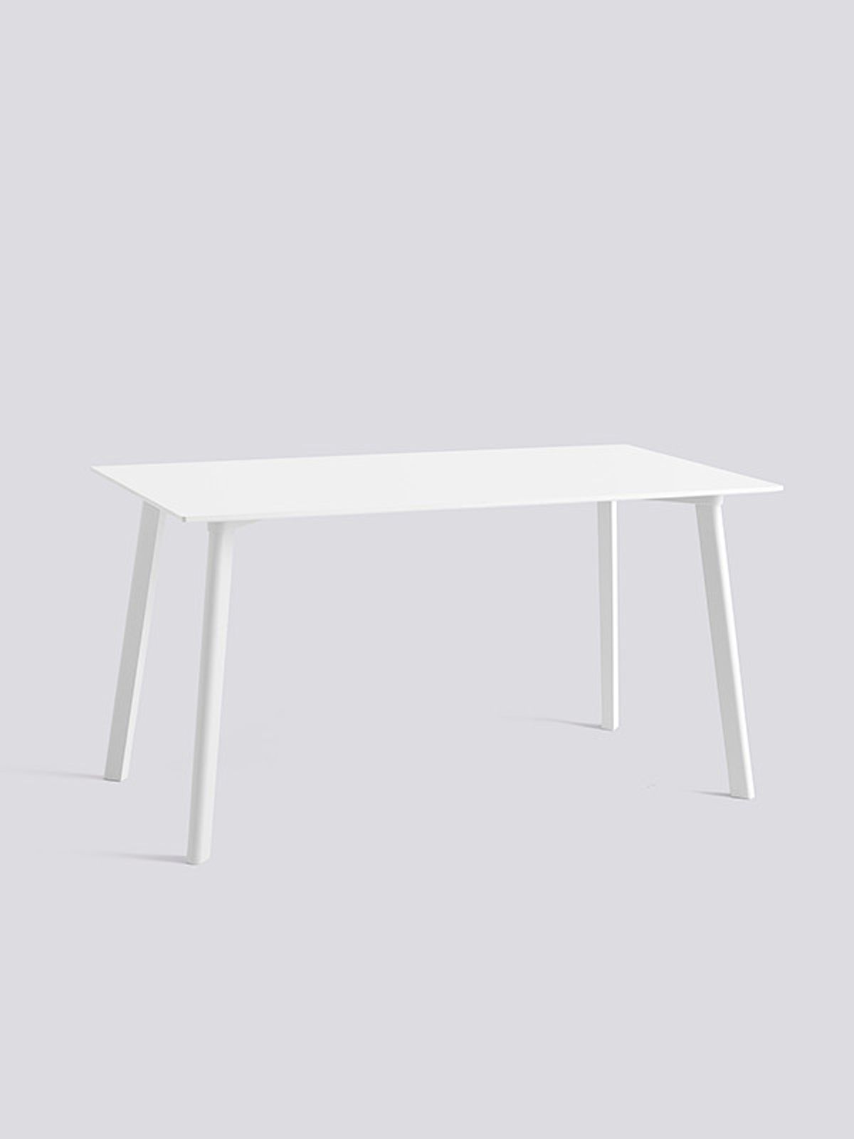 CPH Deux 210 Bord fra Hay (L140 x B75 x H73 cm, Pearl white laminat, Pearl white (bøg))