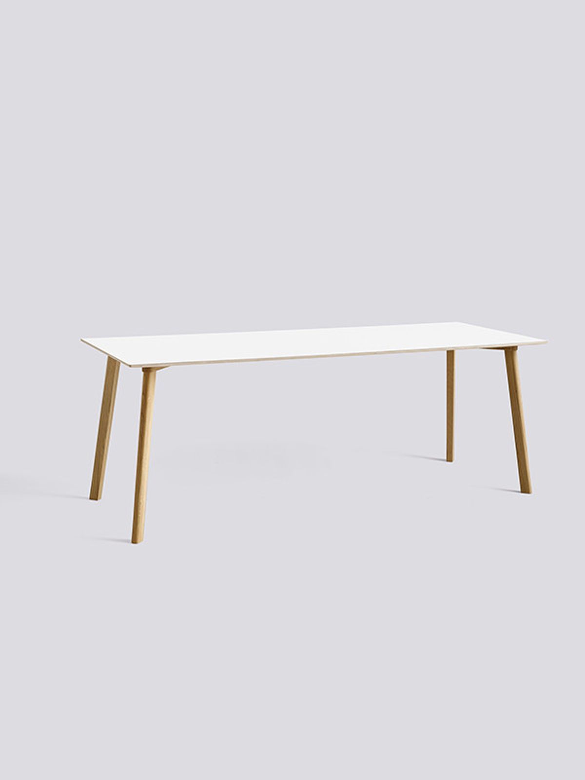 CPH Deux 210 Bord fra Hay (L200 x B75 x H73 cm, Pearl white laminat, Matlakeret eg)