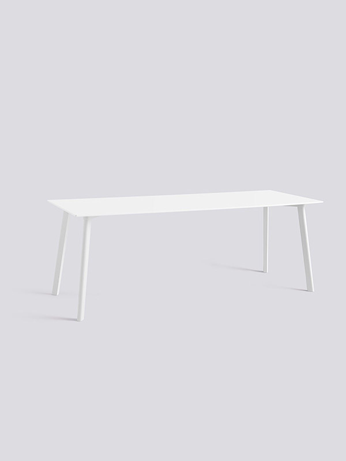 CPH Deux 210 Bord fra Hay (L200 x B75 x H73 cm, Pearl white laminat, Pearl white (bøg))