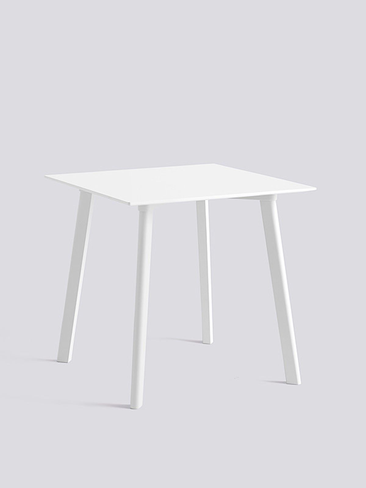 CPH Deux 210 Bord fra Hay (L75 x B75 x H73 cm, Pearl white laminat, Pearl white (bøg))