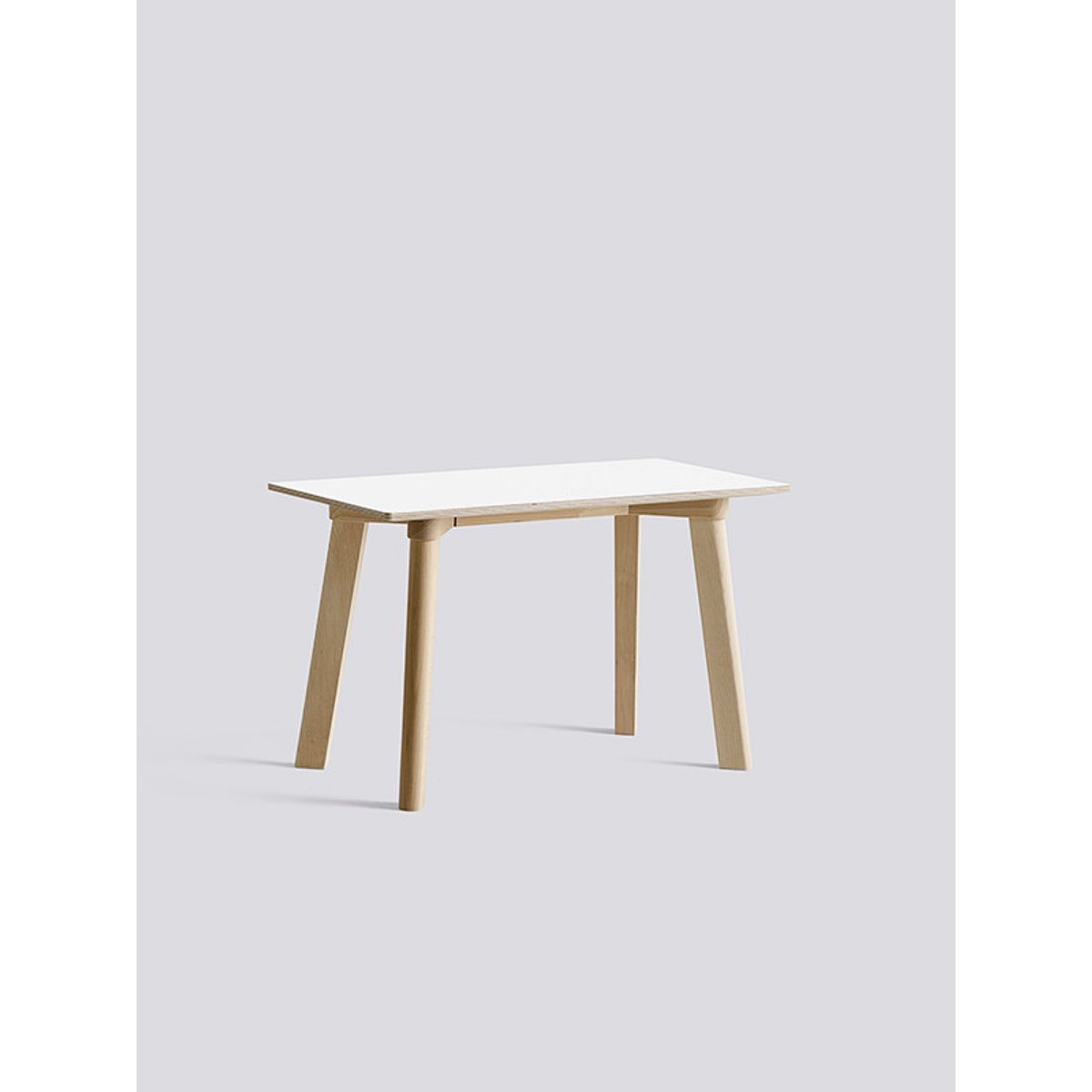 CPH Deux 215 Bænk fra Hay (L75 x B35 x H45 cm, Pearl white laminat, Ubehandlet bøg)