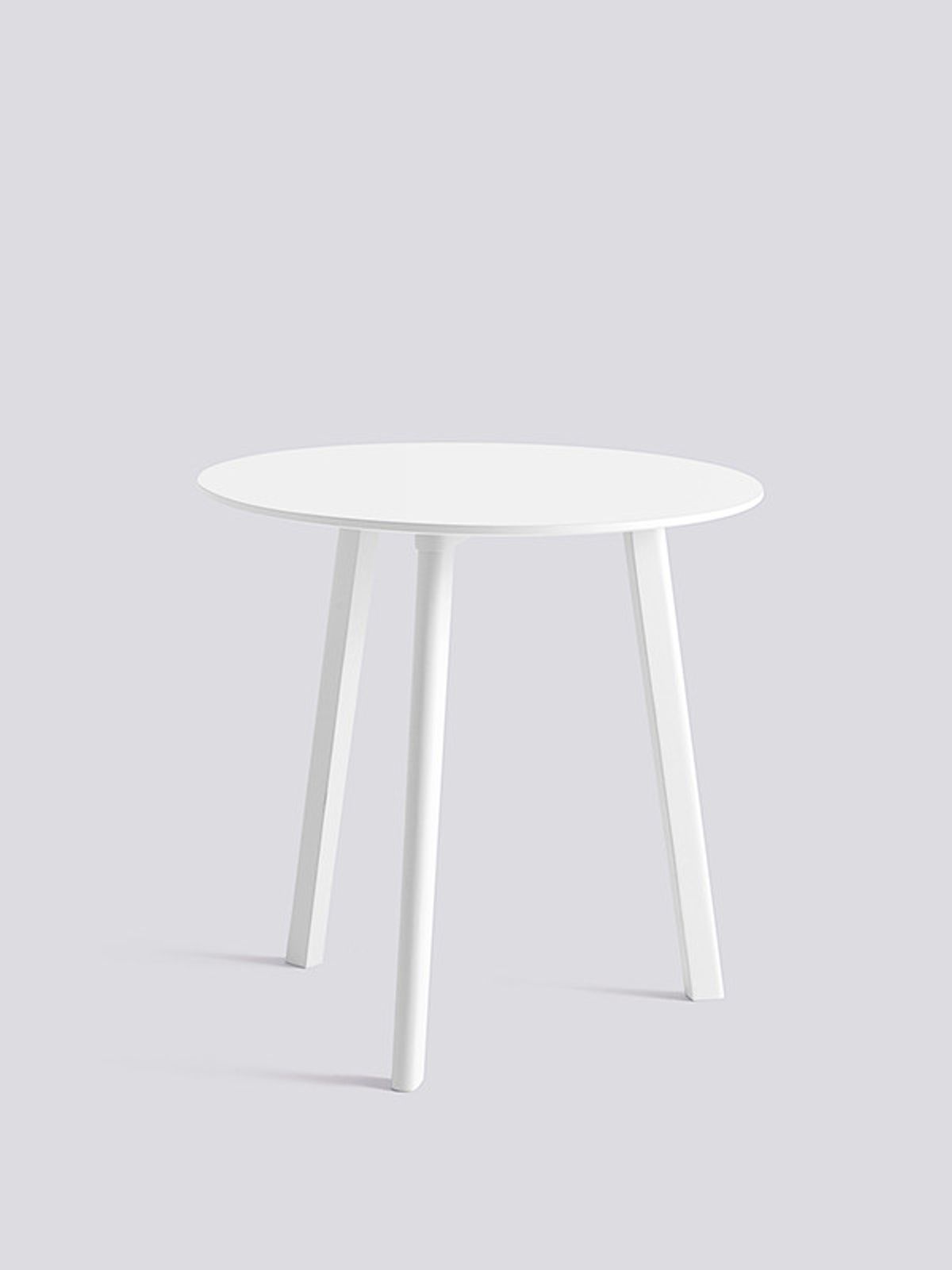 CPH Deux 220 Bord fra Hay (Ø 75 x H73 cm, Pearl white laminat, Pearl white (bøg))