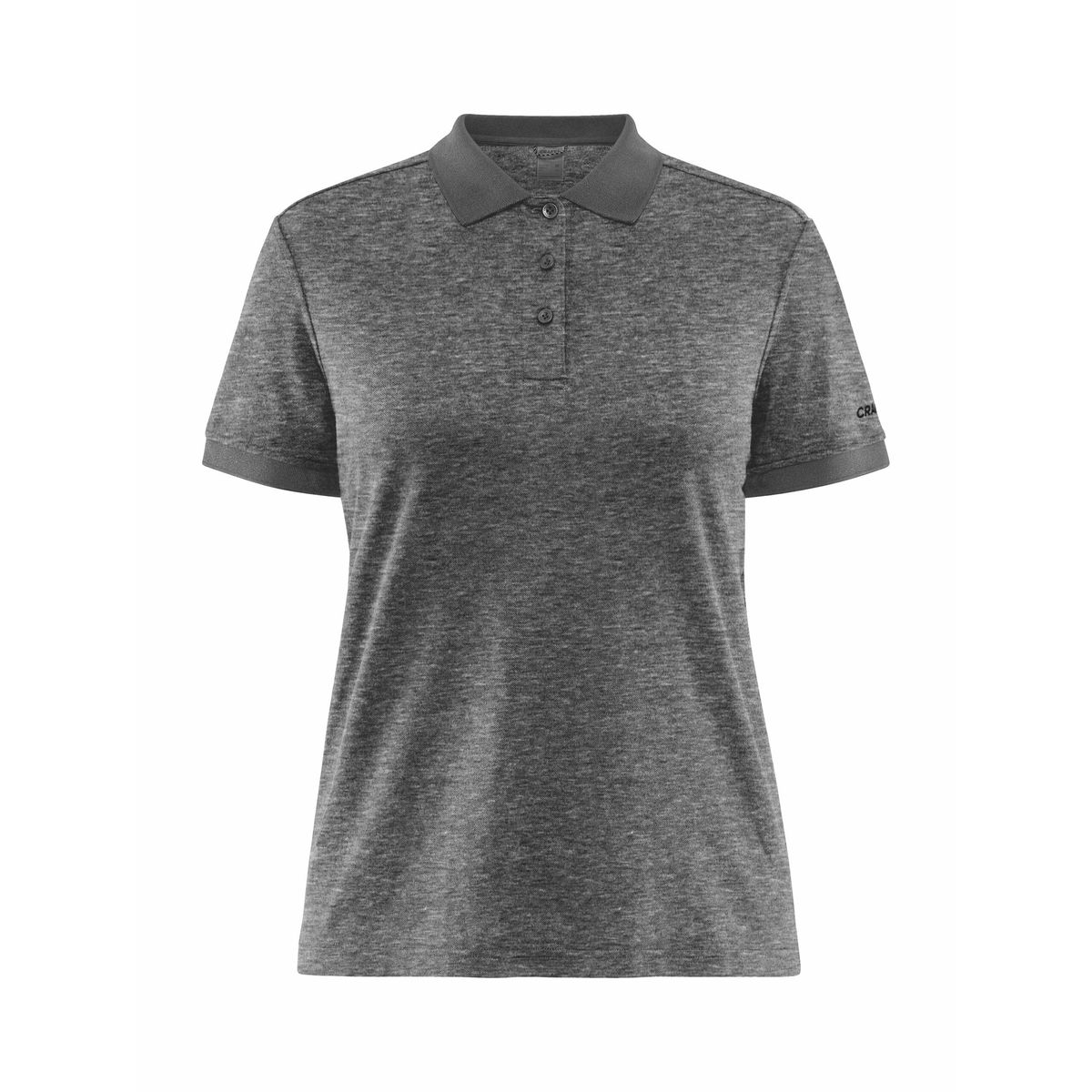 Craft - Core Blend Polo Shirt Kvinder - Dk Grey Melange M