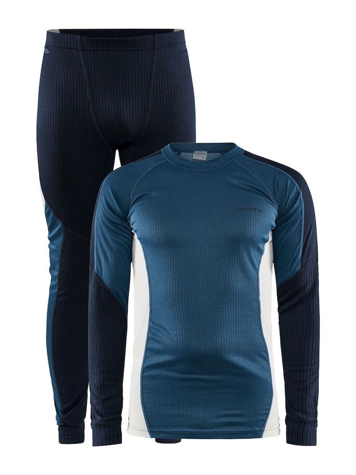 Craft Core Dry Baselayer Set Herre (Farve: Blå, Størrelse: M)