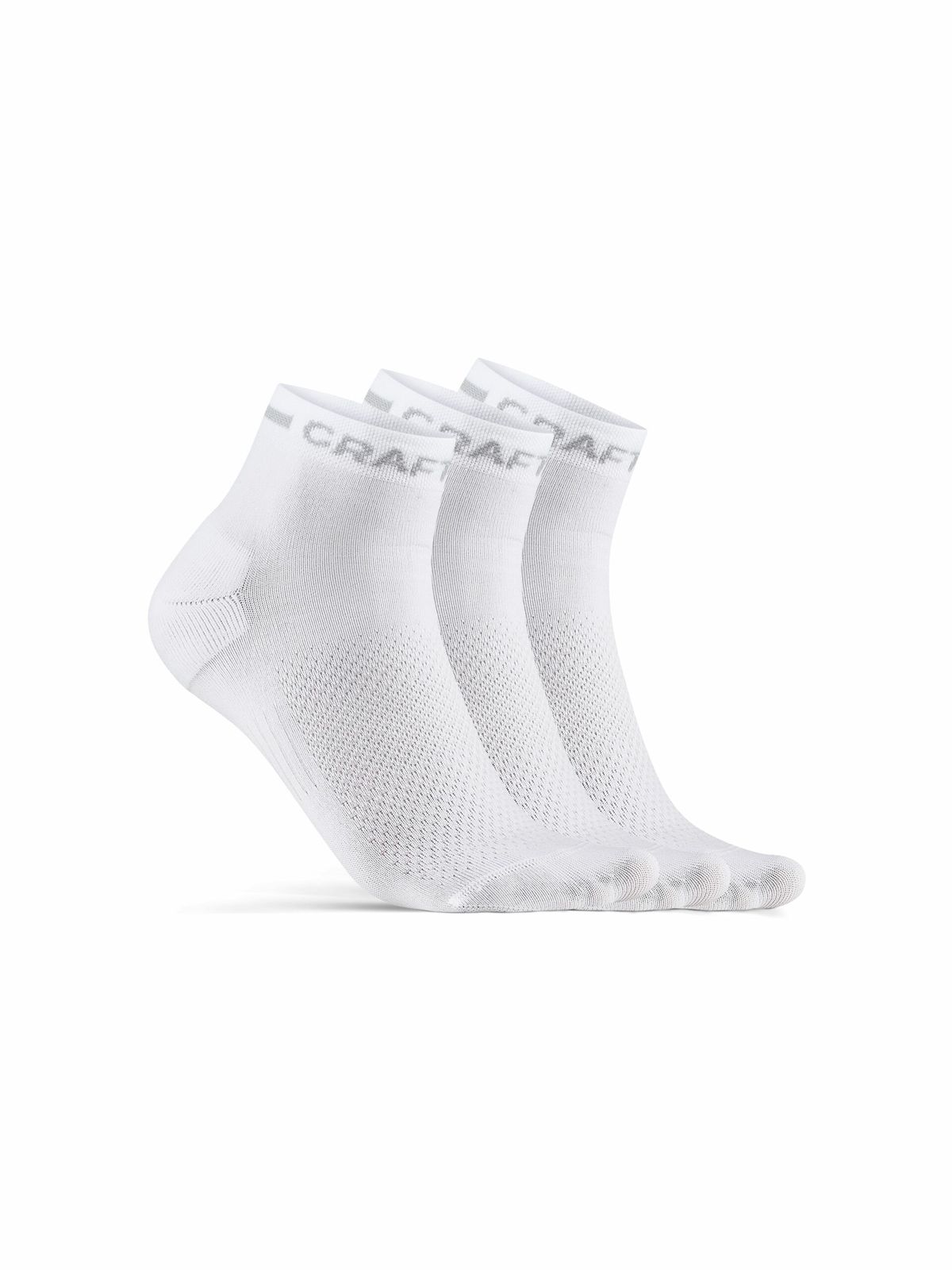 Craft - CORE Dry Mid Sock 3-Pack - White 34/36