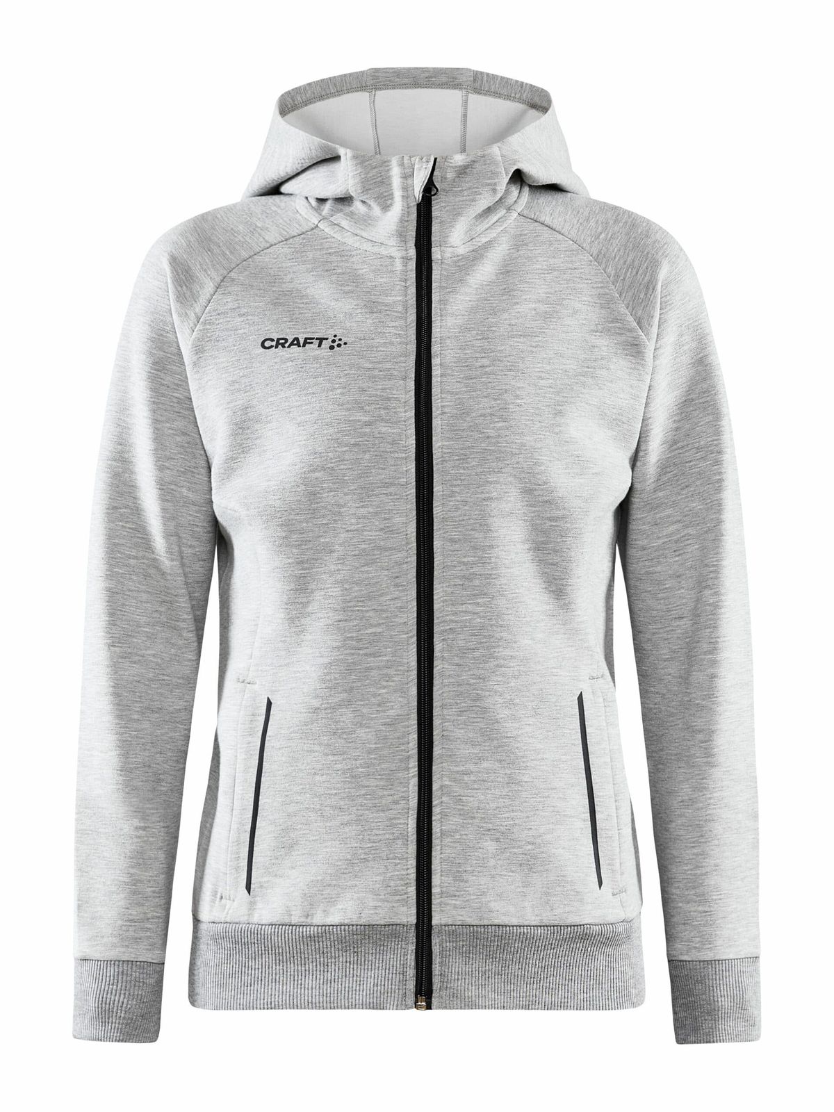 Craft - Core Soul Full Zip Hood Kvinder - Grey Melange S