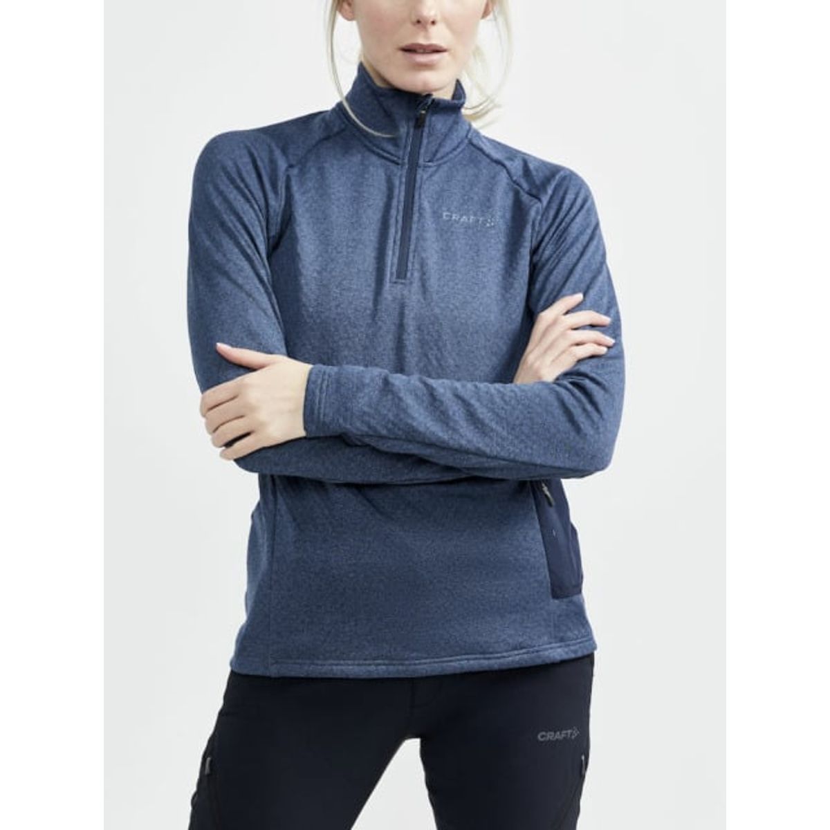 Craft - CORE Trim Thermal Midlayer til kvinder - Blues-Melange XL