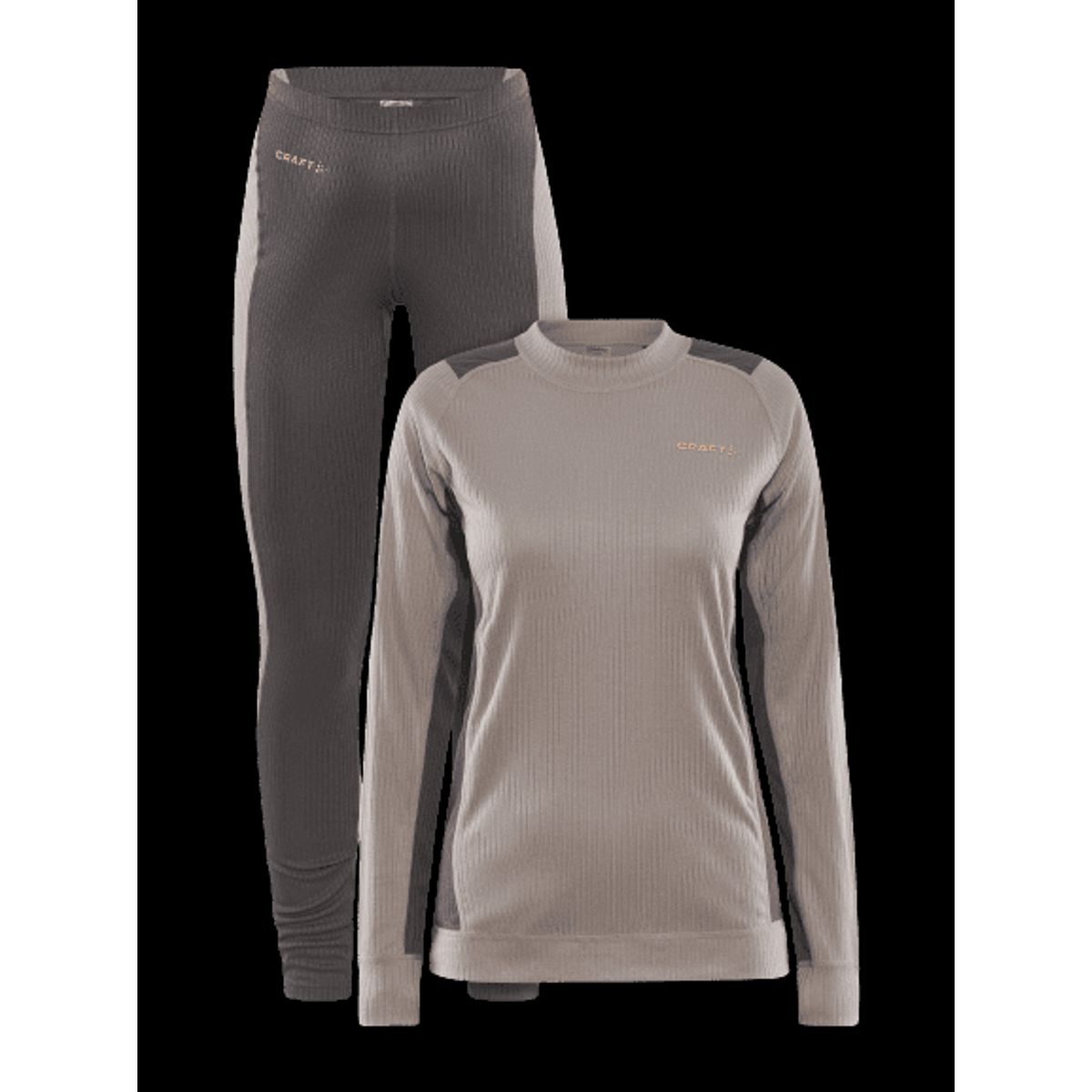 Craft | Dry Baselayer | Dame (Farve: Brun, Størrelse: L)