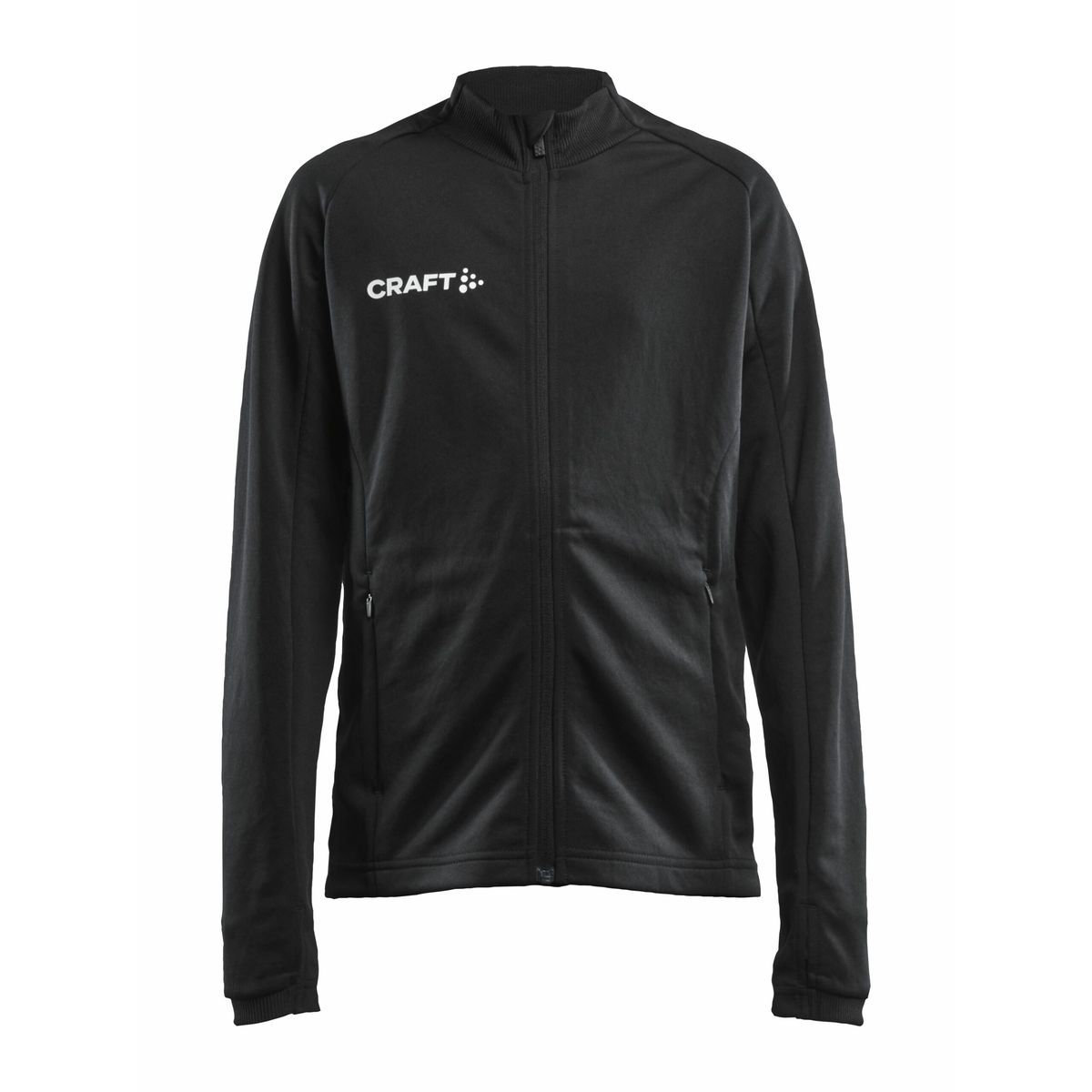 Craft - Evolve Full Zip JR - Black 122/128