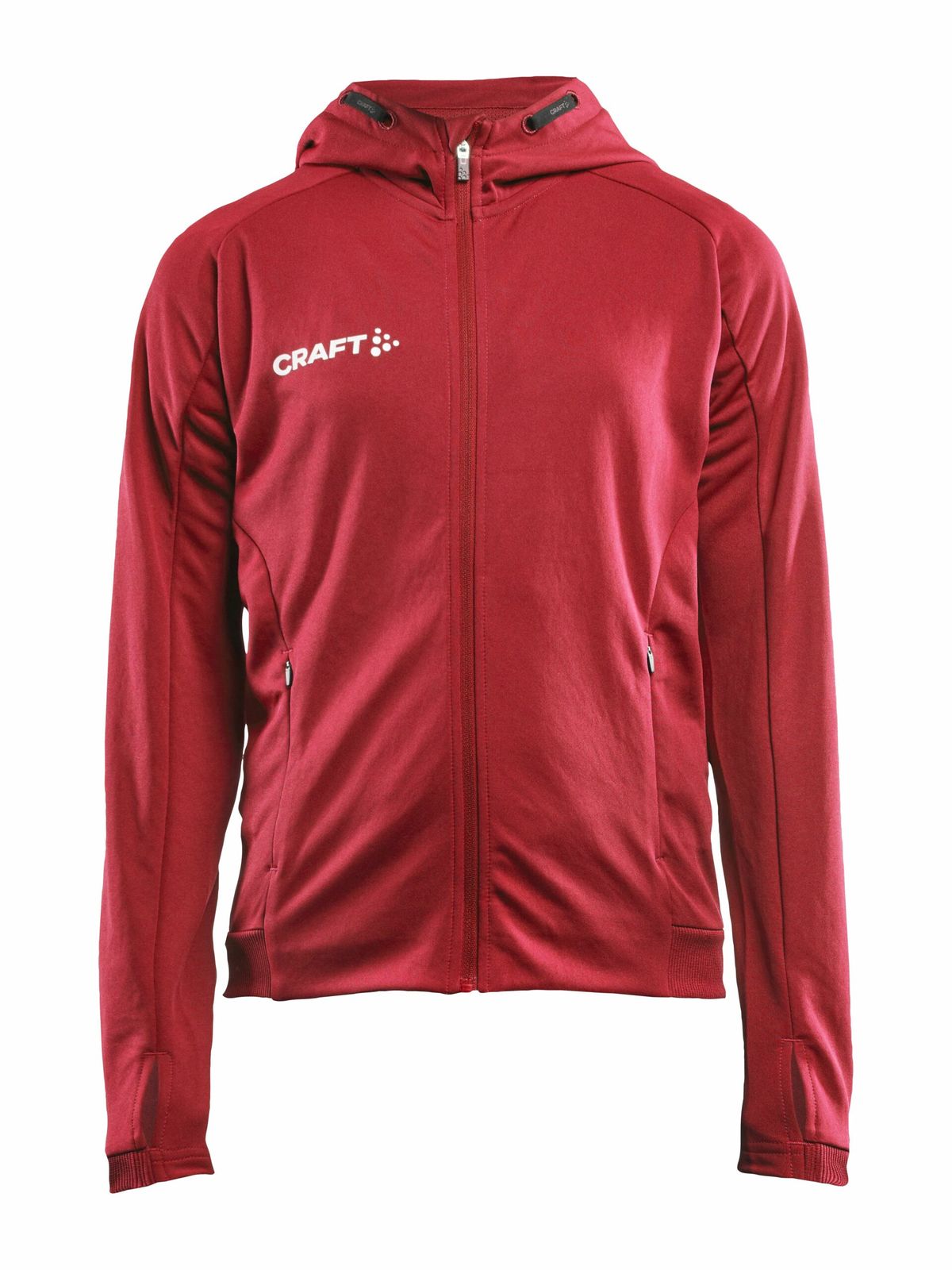 Craft - Evolve Hood Jacket JR - Bright Red 146/152