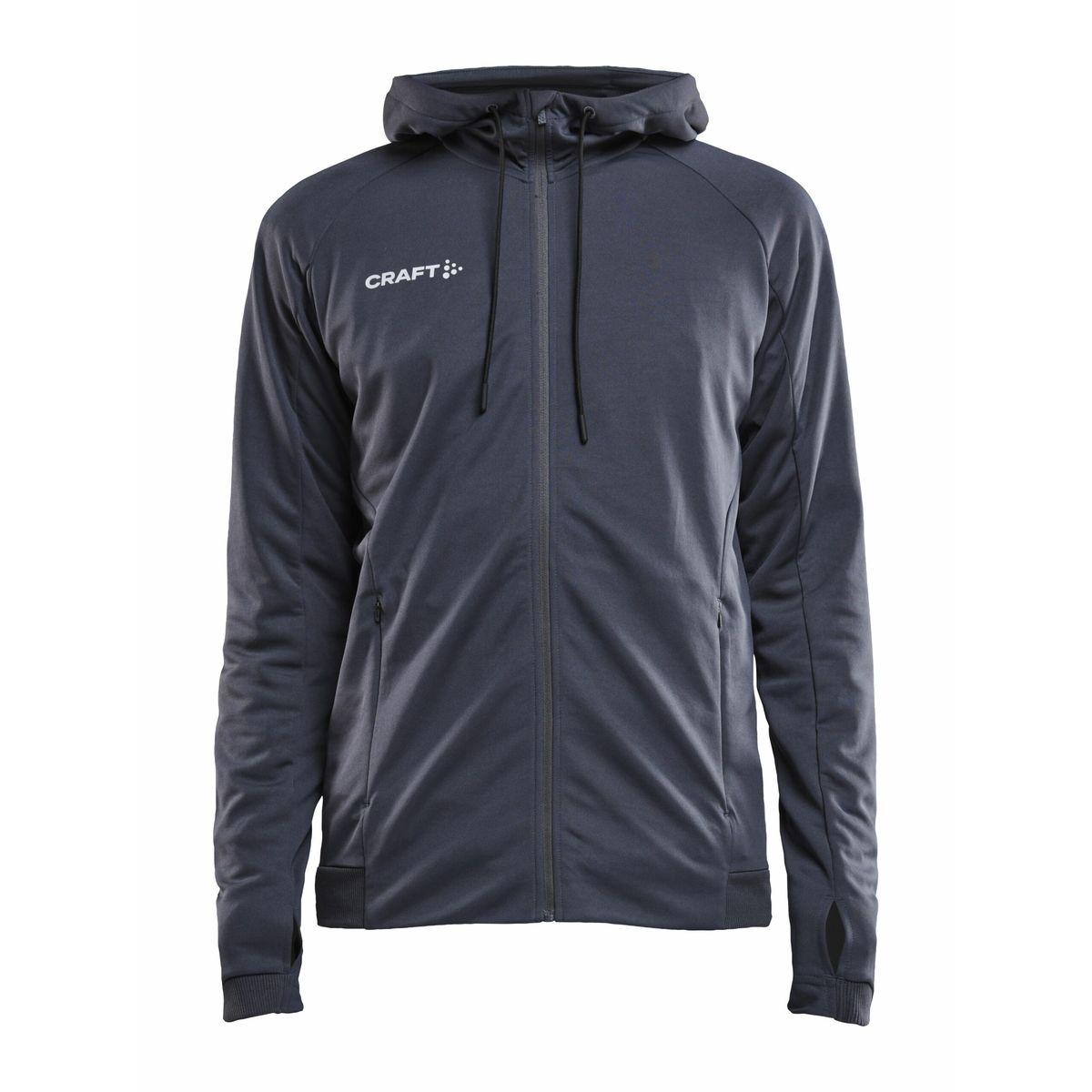 Craft - Evolve Hood Jacket Maend - Asphalt 3XL