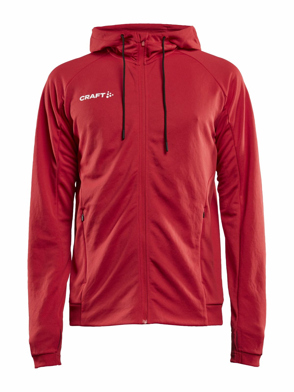 Craft - Evolve Hood Jacket Maend - Bright Red XS