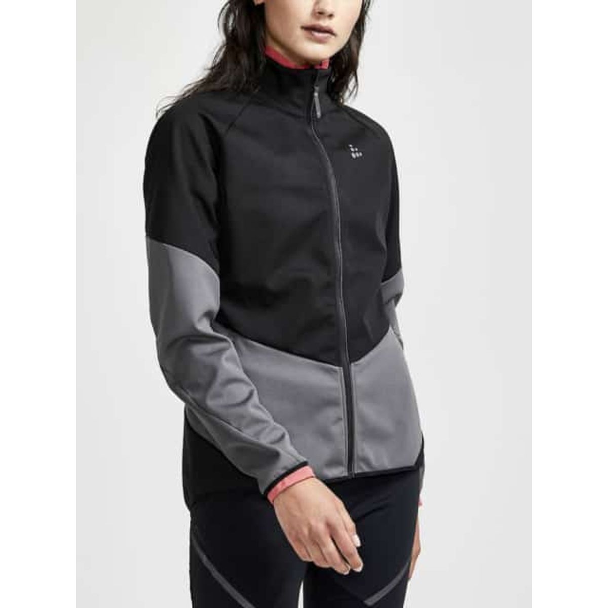 Craft - Glide jacket Kvinder - Black-Granite XS