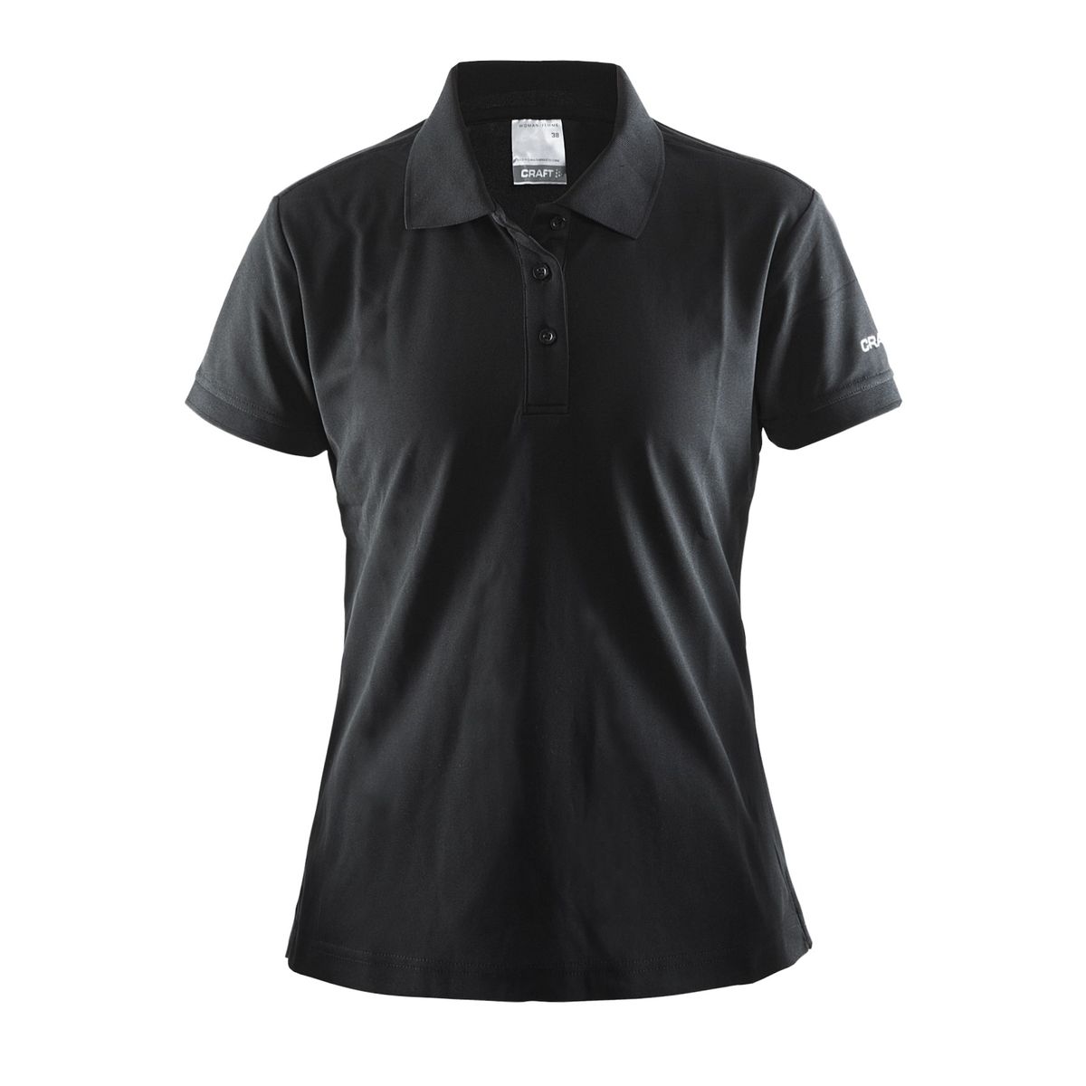 Craft - Polo Shirt Pique Classic Kvinder - Black 36/S