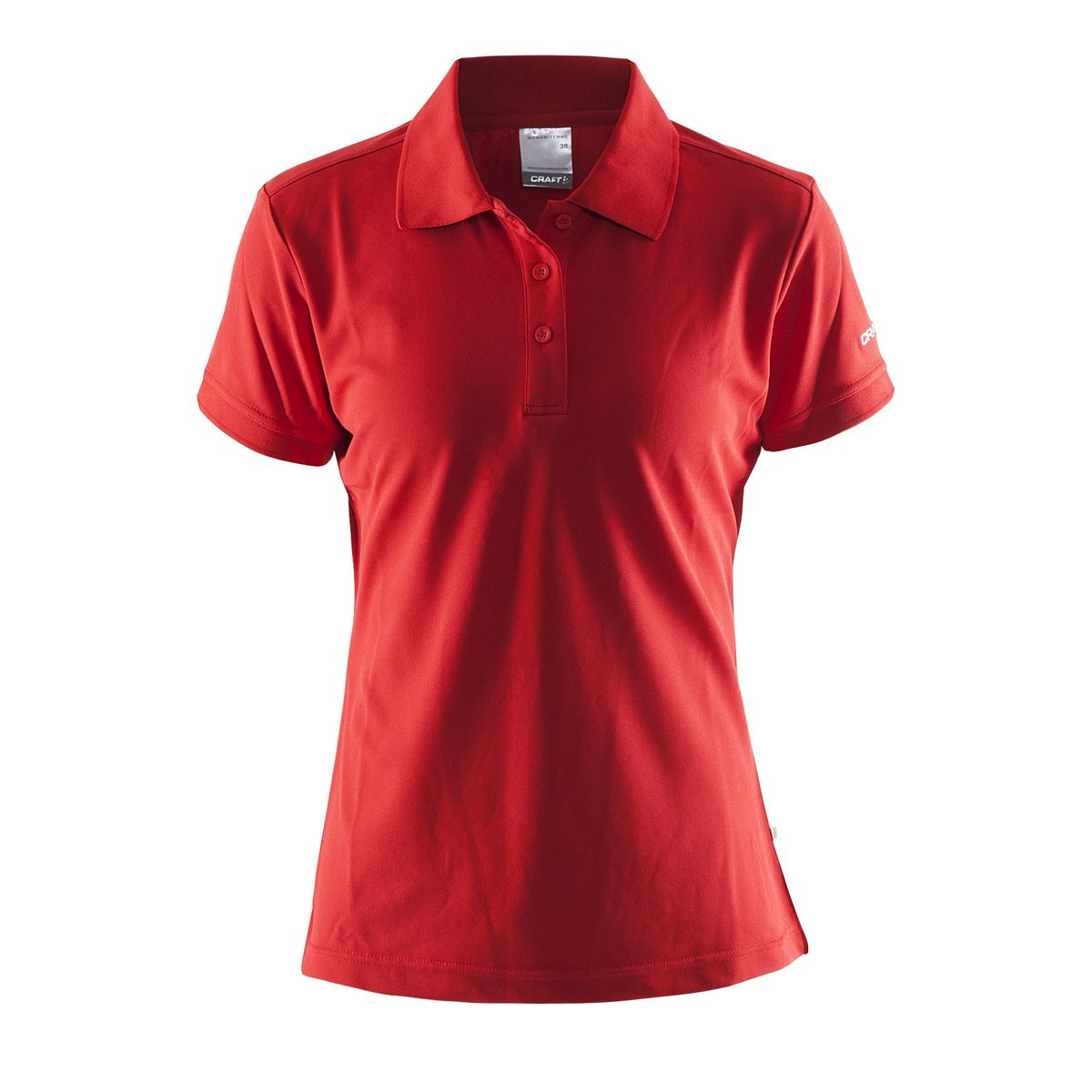 Craft - Polo Shirt Pique Classic Kvinder - Bright Red 42/XL