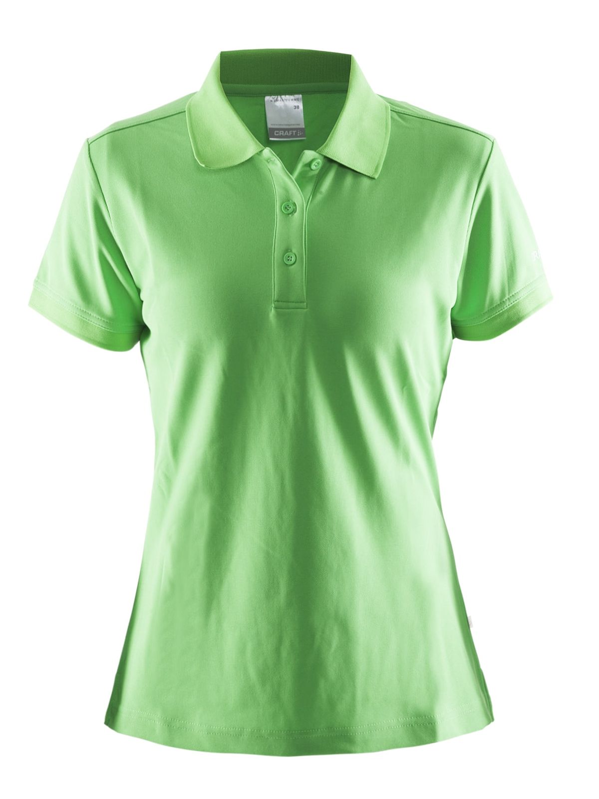 Craft - Polo Shirt Pique Classic Kvinder - Craft Green 38/M