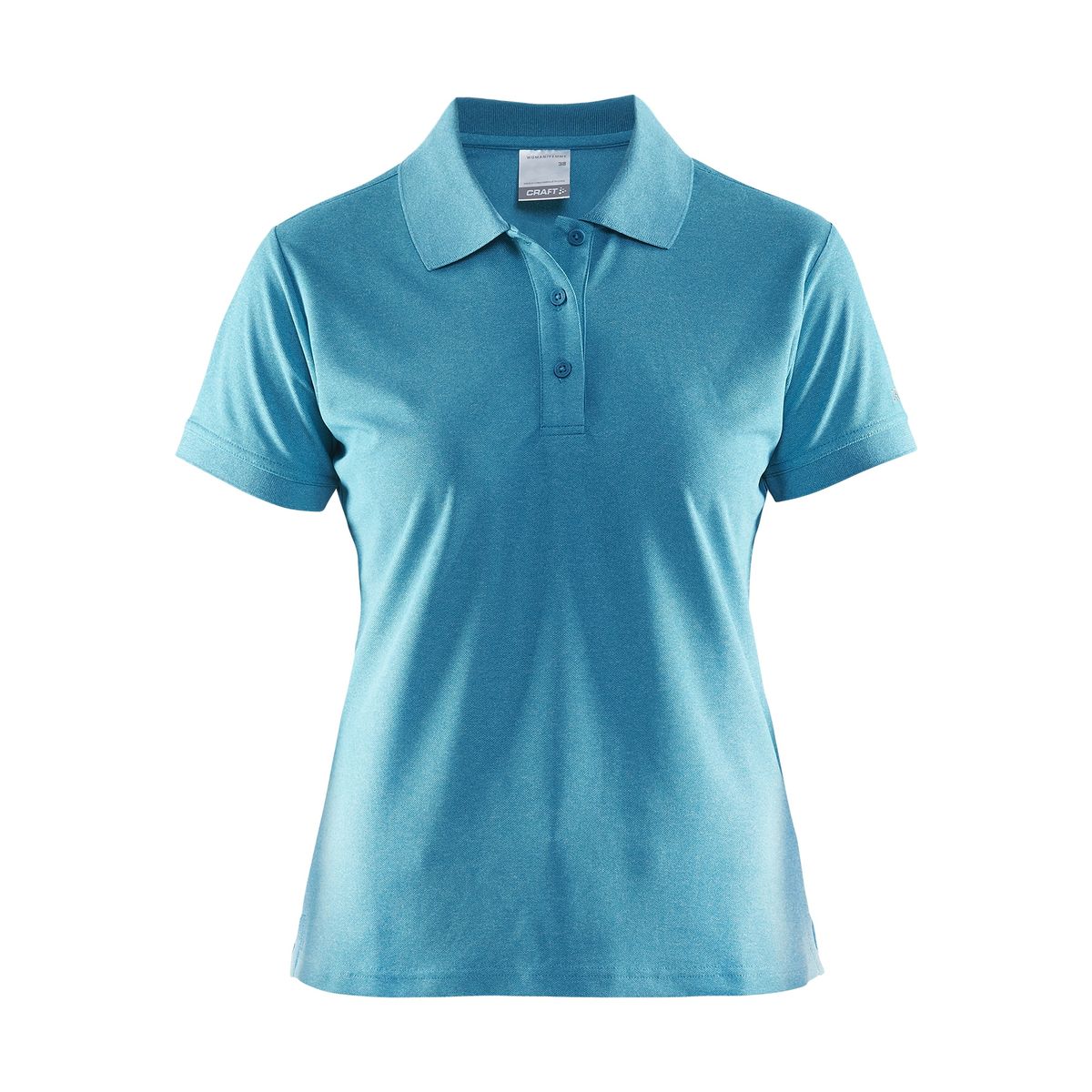 Craft - Polo Shirt Pique Classic Kvinder - Gale Melange 34/XS