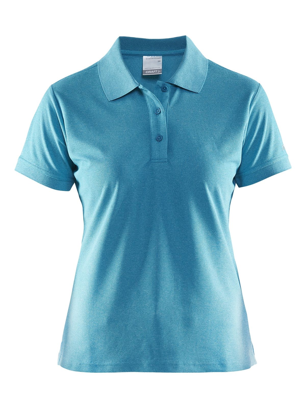 Craft - Polo Shirt Pique Classic Kvinder - Gale Melange 36/S