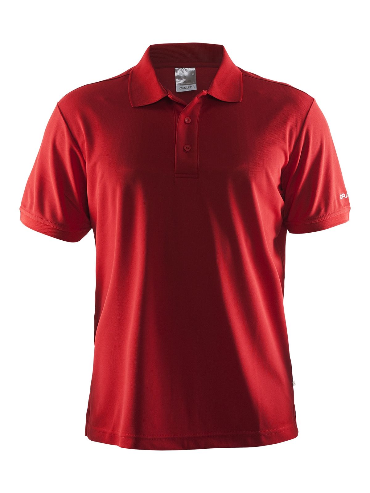 Craft - Polo Shirt Pique Classic Maend - Bright Red XS