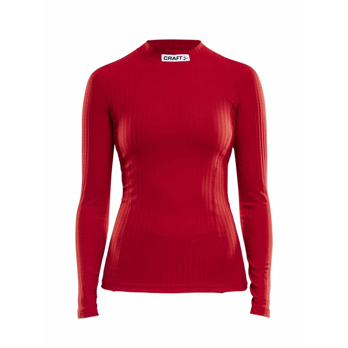 Craft - Progress Baselayer CN LS Kvinder - Bright Red XS