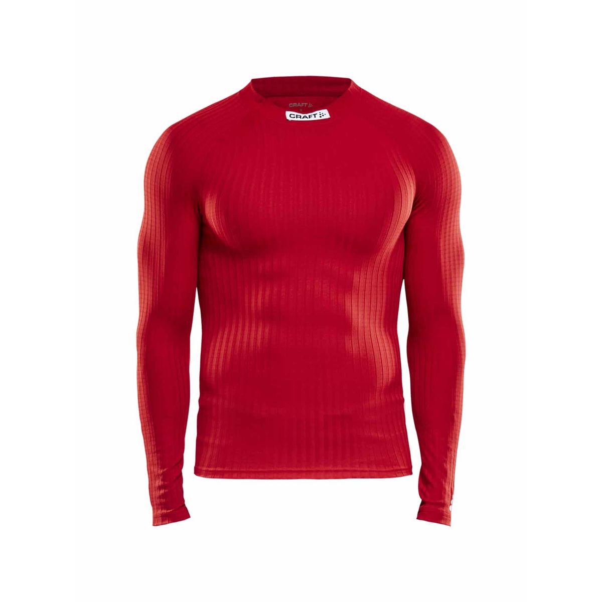 Craft - Progress Baselayer CN LS Maend - Bright Red 3XL