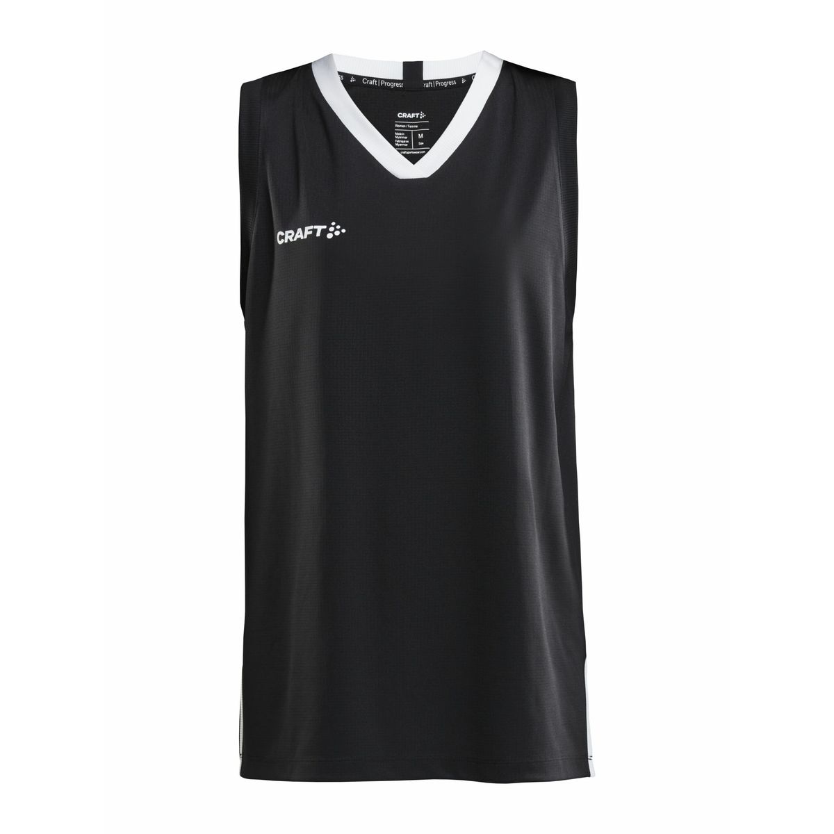 Craft - Progress Basket Singlet JR - Black 134/140