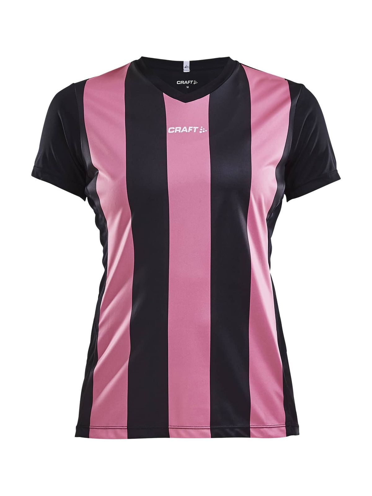 Craft - Progress Jersey Stripe Kvinder - Black/Pop L