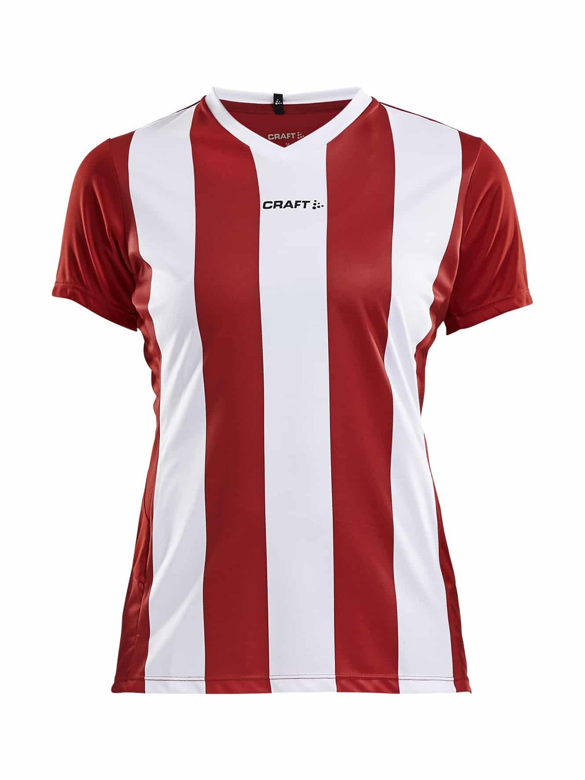 Craft - Progress Jersey Stripe Kvinder - Bright Red L