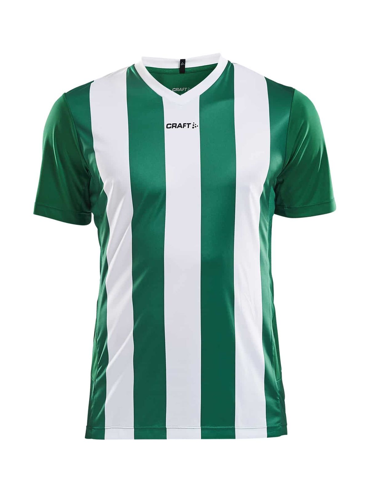 Craft - Progress Jersey Stripe Maend - Team Green L