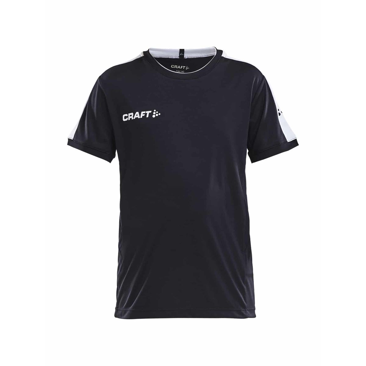 Craft - Progress Practise Tee JR - Black/White 122/128