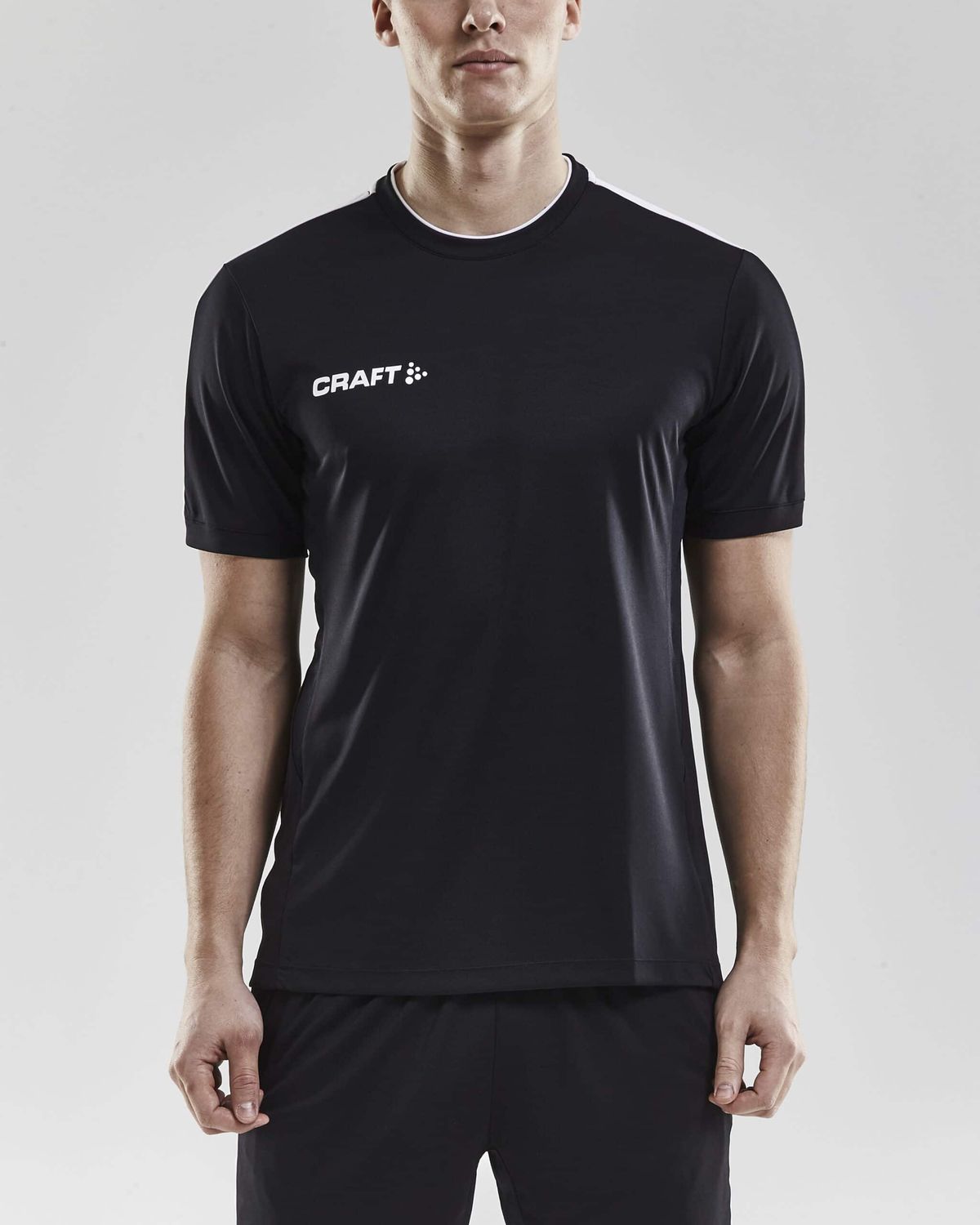 Craft - Progress Practise Tee Maend - Black/White L