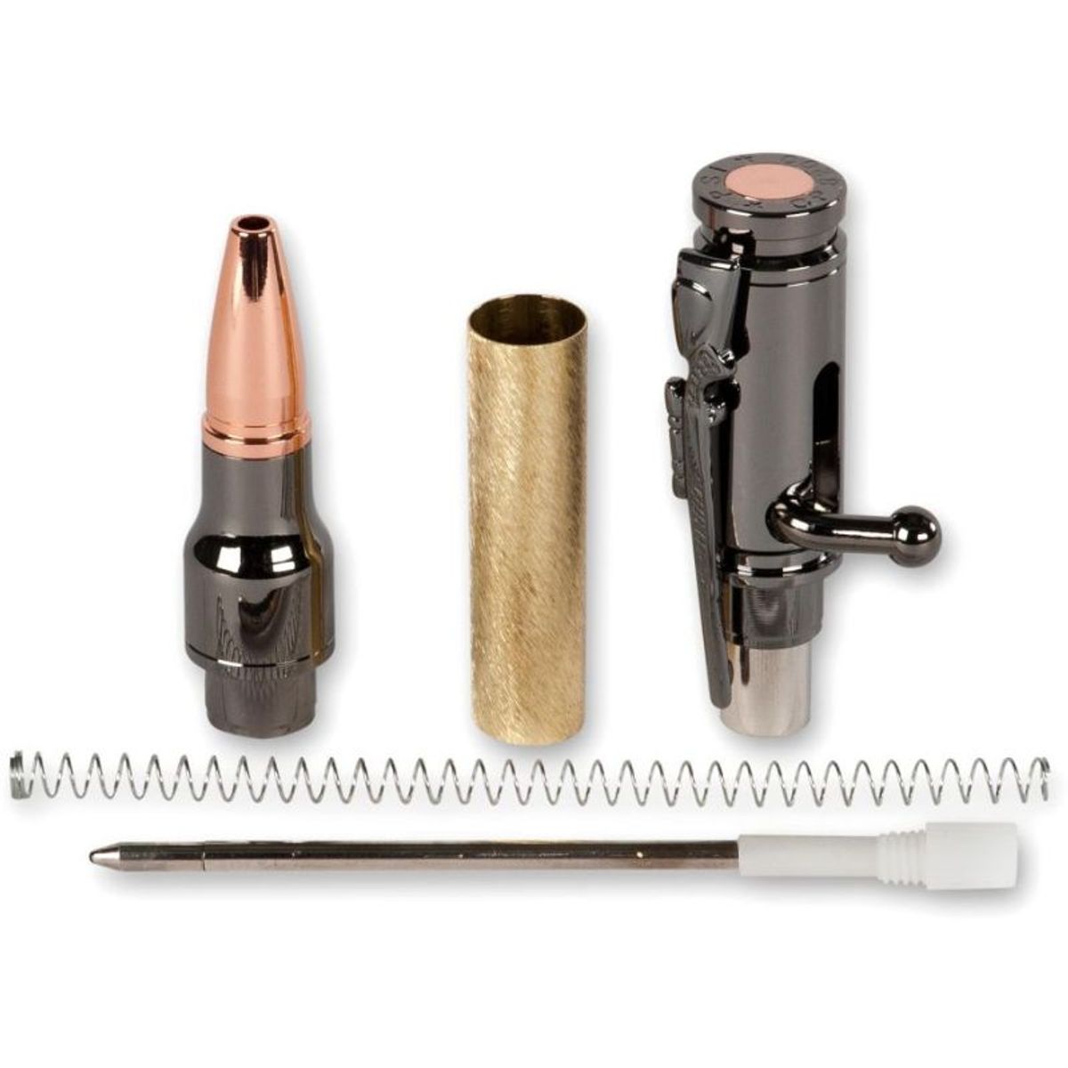 CraftProKits Mini Kanonmetal Bolt Action Kuglepensæt