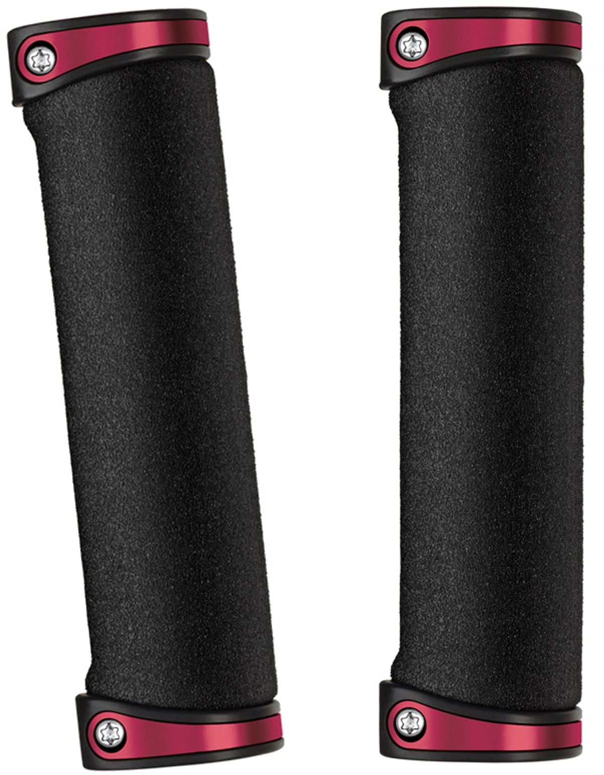 CrankBrothers Cobalt Grips Håndtag 130mm - Black/Red