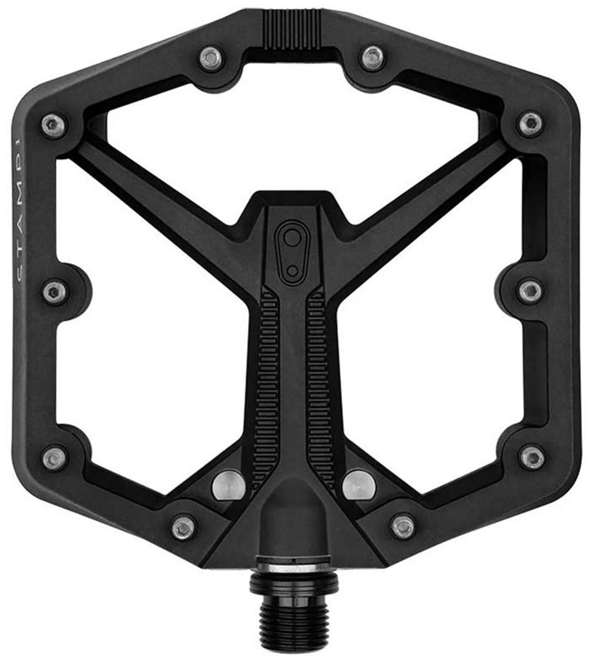 CrankBrothers Flat Pedal Stamp 1 - Large - Black (Gen. 2)