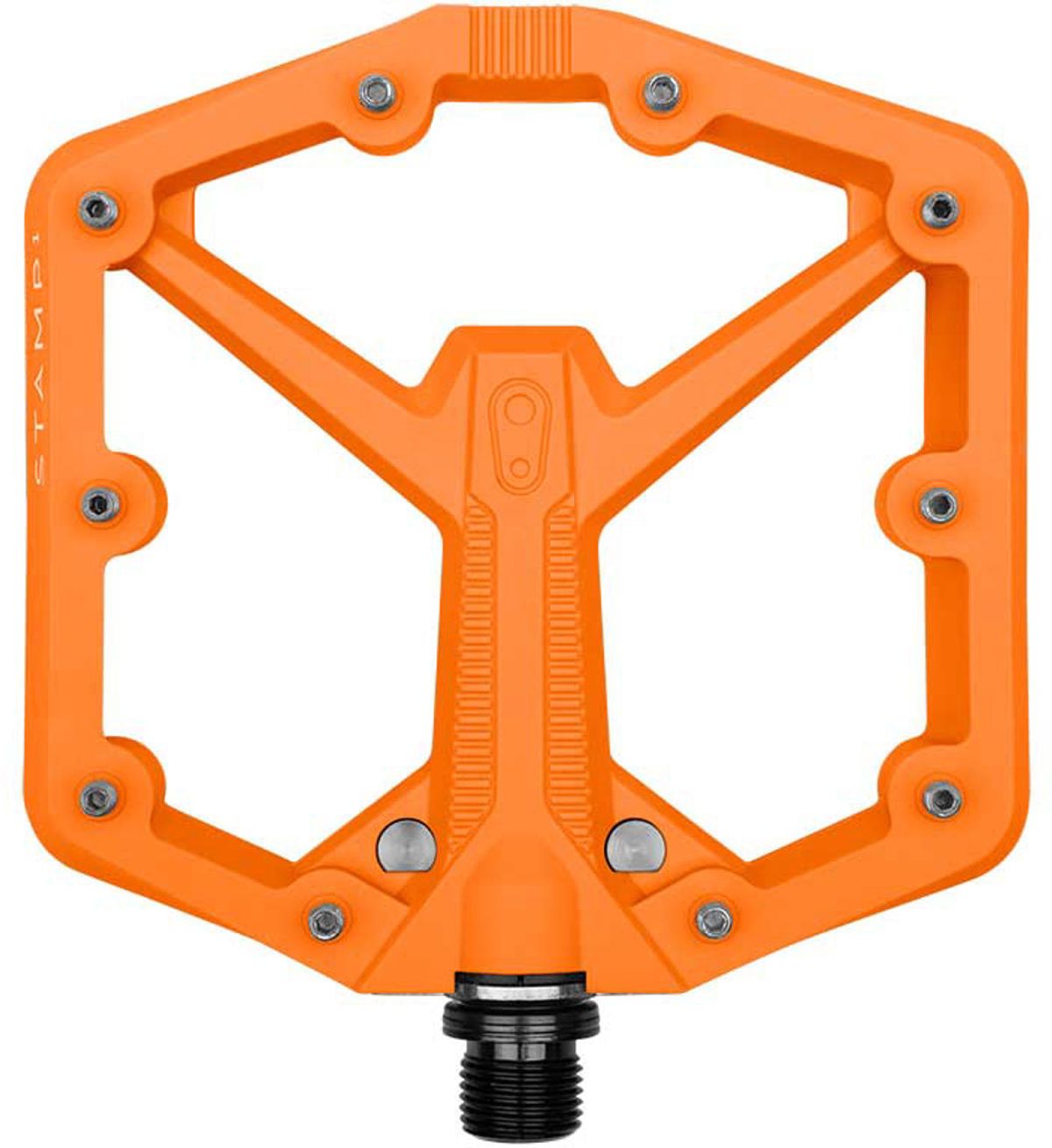 CrankBrothers Flat Pedal Stamp 1 - Large - Orange