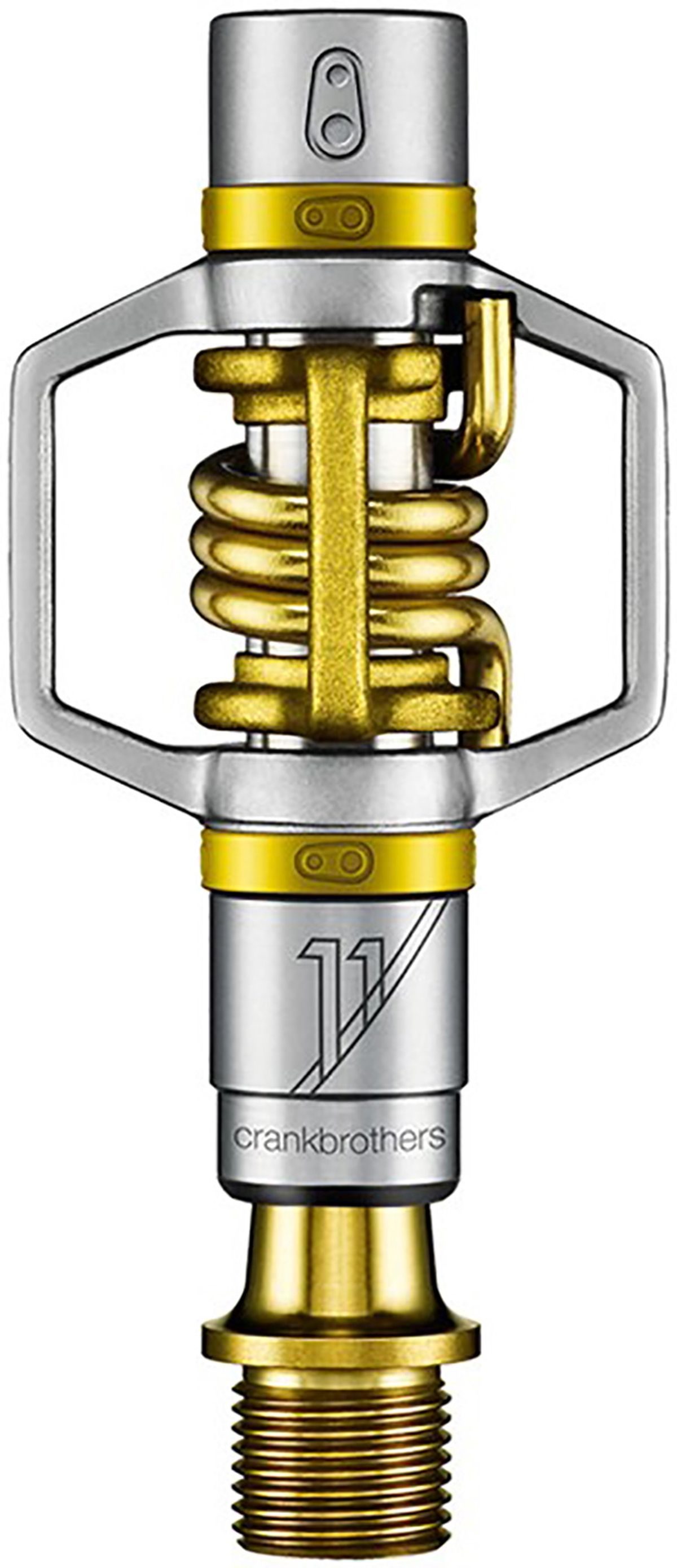 CrankBrothers Pedal Eggbeater 11 - Gul/Sølv