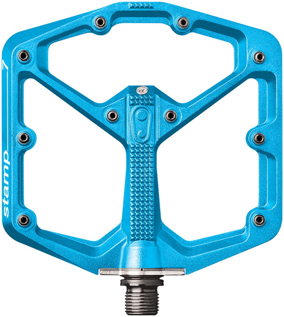 CrankBrothers Pedal Stamp 7 - Large - Blå