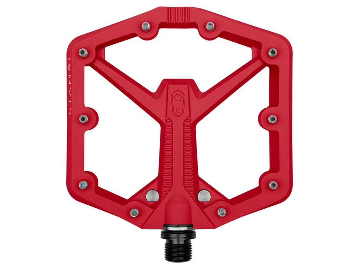 Crankbrothers Stamp 1 Gen 2 - Platformspedaler - Rød - Str. Large