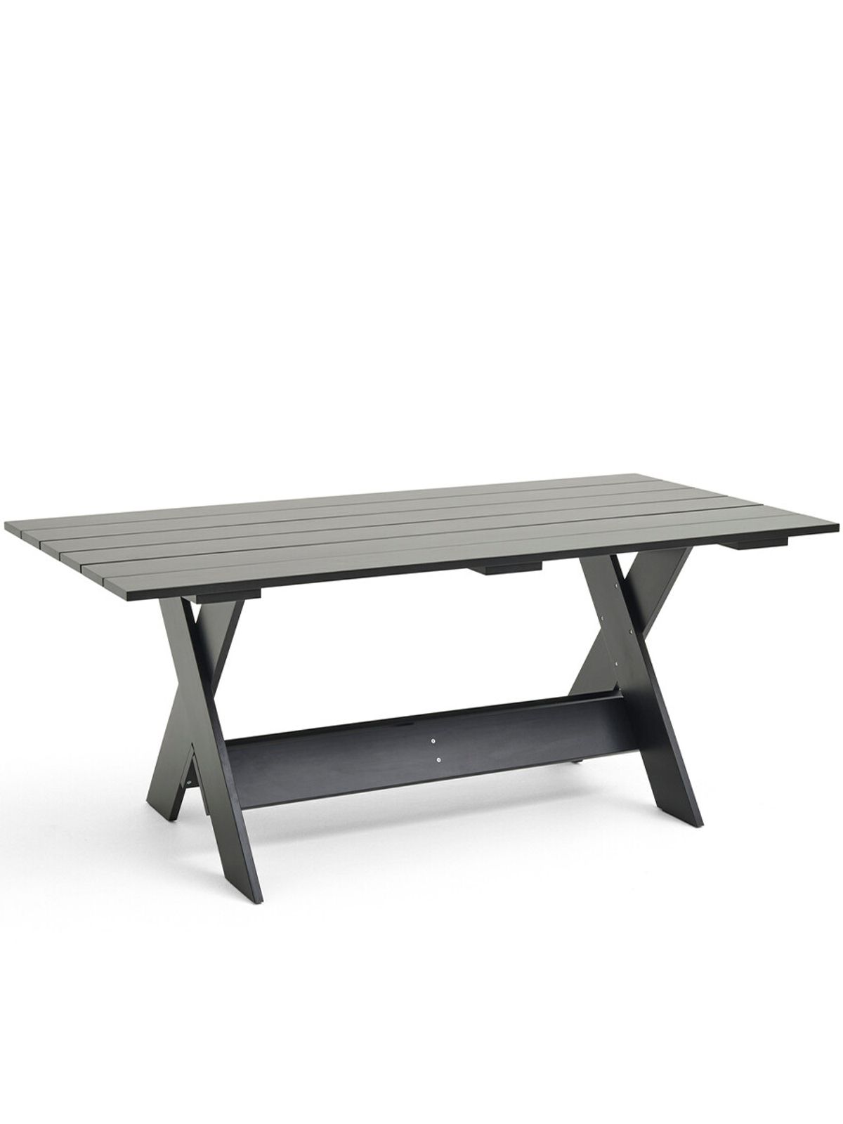 Crate Dining Table, 180x89 fra Hay (Black)