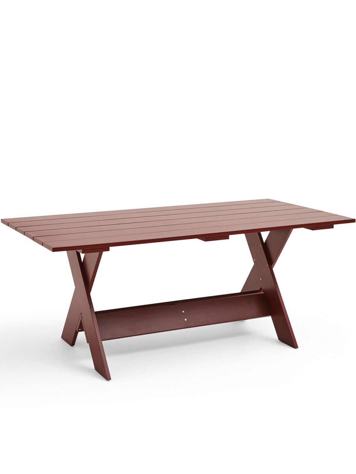 Crate Dining Table, 180x89 fra Hay (Iron Red)